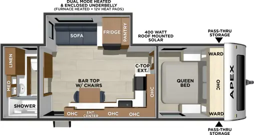 Coachmen Apex Ultra-Lite 244RBS 2027