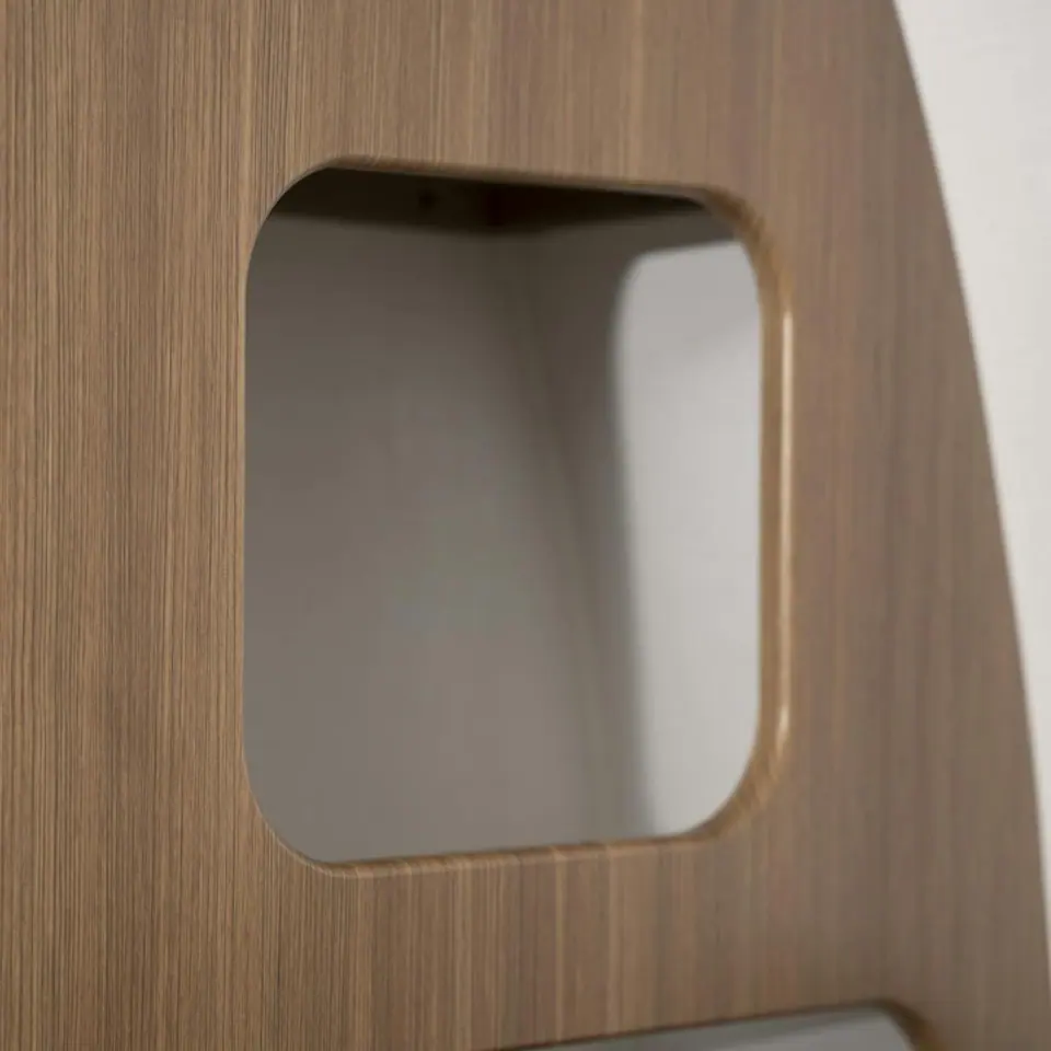 Keystone Reign — détail des armoires (finition)